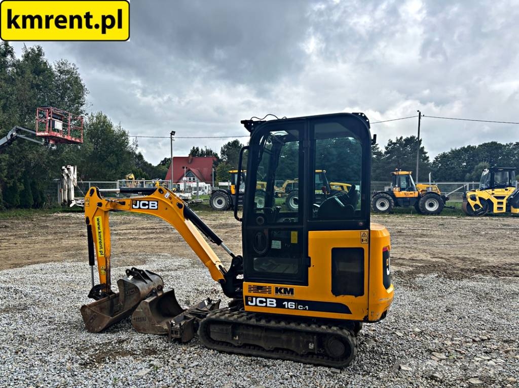 JCB 16 C-1 T3 MINI-KOPARKA 2022R MTH: 859 | JCB 8015 Minigraafmachines < 7t