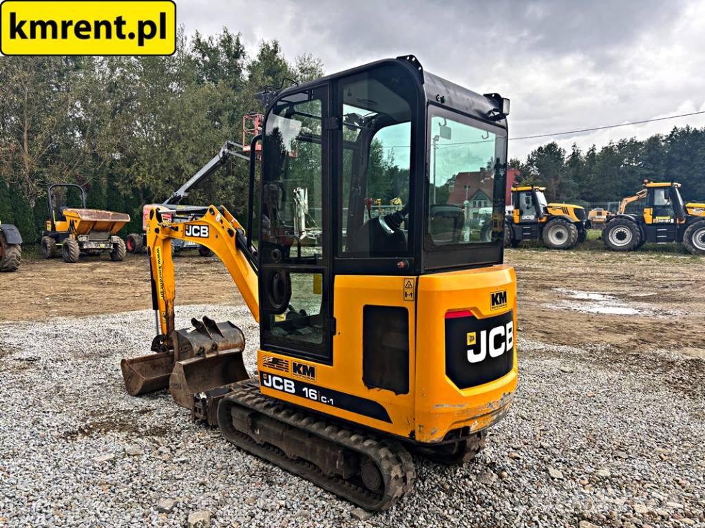JCB 16 C-1 T3 MINI-KOPARKA 2022R MTH: 859 | JCB 8015 Minigraafmachines < 7t