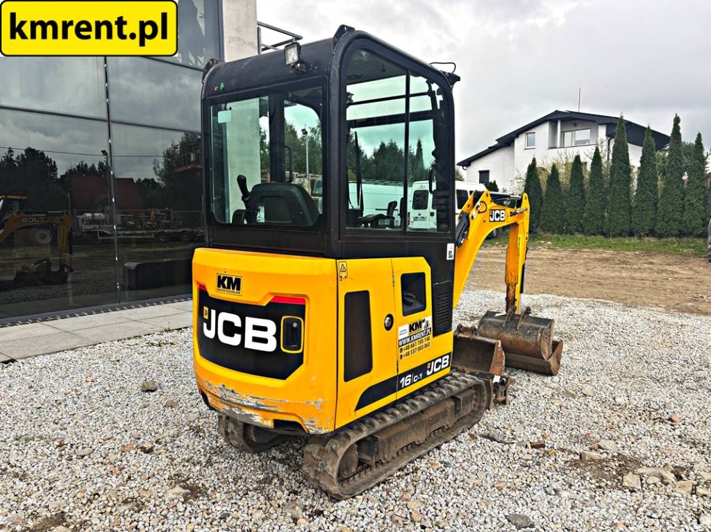 JCB 16 C-1 T3 MINI-KOPARKA 2022R MTH: 859 | JCB 8015 Minigraafmachines < 7t