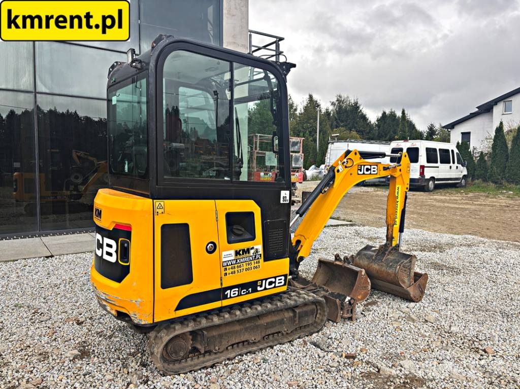 JCB 16 C-1 T3 MINI-KOPARKA 2022R MTH: 859 | JCB 8015 Minigraafmachines < 7t