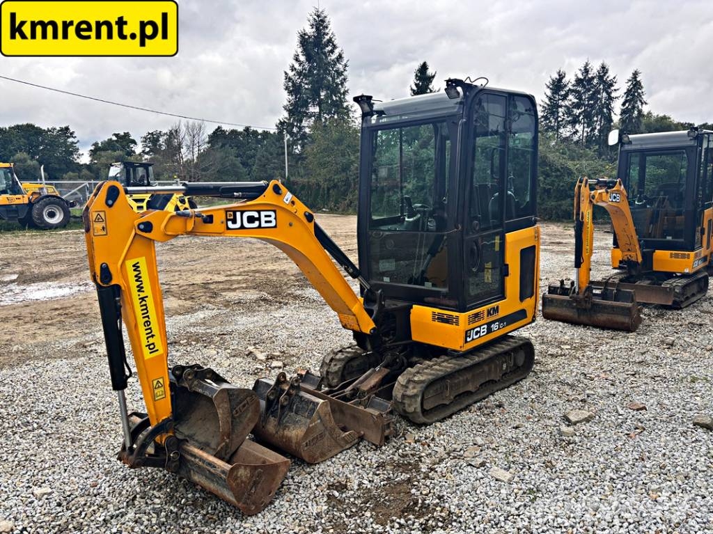 JCB 16 C-1 T3 MINI-KOPARKA 2022R MTH: 859 | JCB 8015 Minigraafmachines < 7t