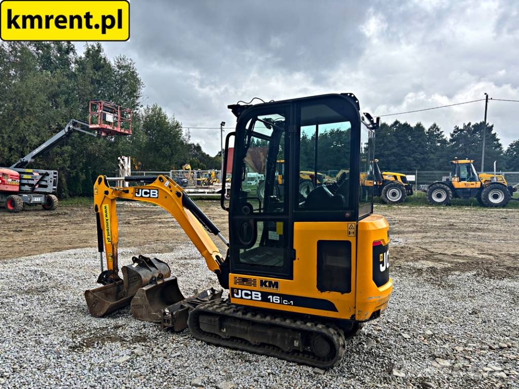 JCB 16 C-1 T3 MINI-KOPARKA 2022R MTH: 859 | JCB 8015 Minigraafmachines < 7t