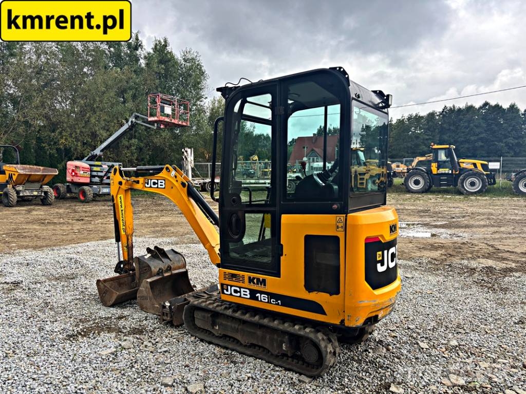 JCB 16 C-1 T3 MINI-KOPARKA 2022R MTH: 859 | JCB 8015 Minigraafmachines < 7t