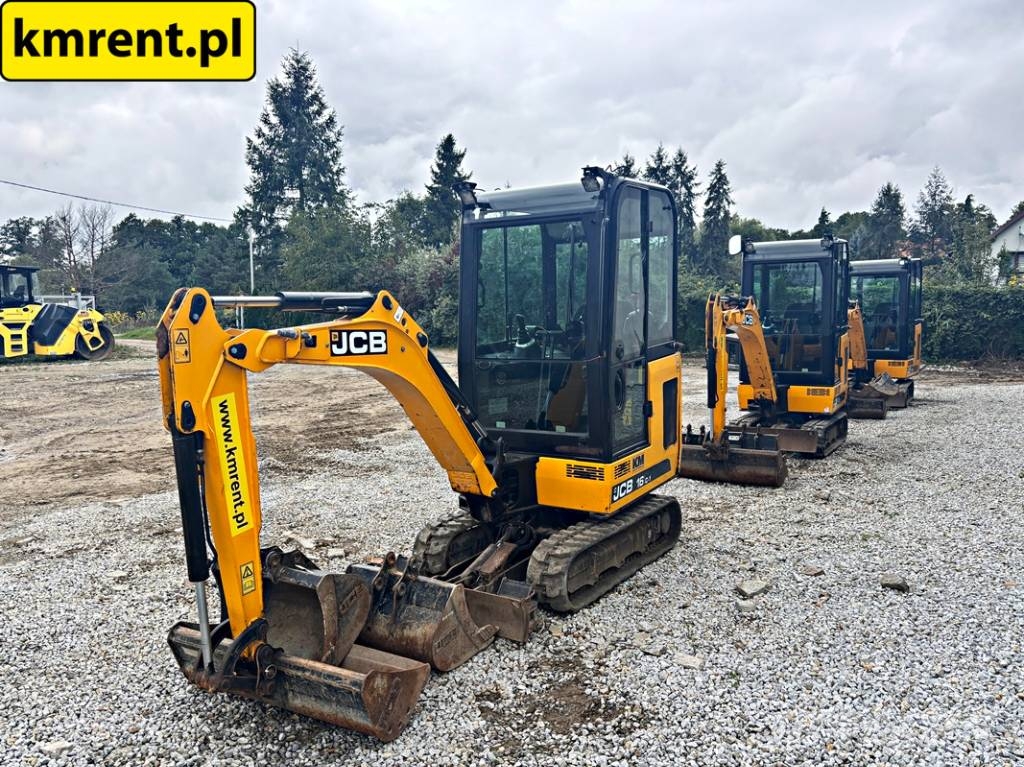 JCB 16 C-1 T3 MINI-KOPARKA 2022R MTH: 859 | JCB 8015 Minigraafmachines < 7t