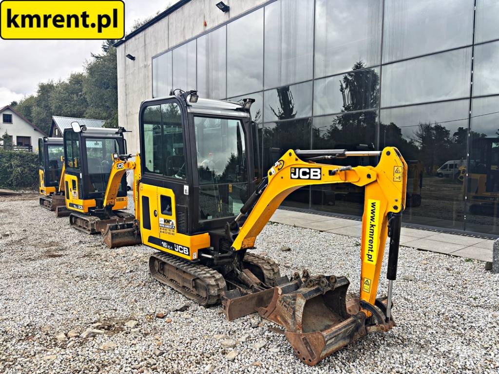 JCB 16 C-1 T3 MINI-KOPARKA 2022R MTH: 859 | JCB 8015 Minigraafmachines < 7t
