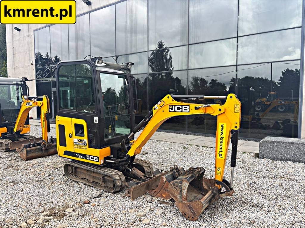 JCB 16 C-1 T3 MINI-KOPARKA 2022R MTH: 859 | JCB 8015 Minigraafmachines < 7t