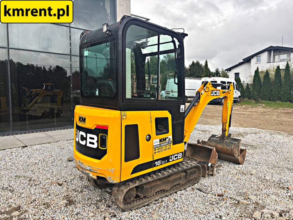 JCB 16 C-1 T3 MINI-KOPARKA 2022R MTH: 859 | JCB 8015 Minigraafmachines < 7t