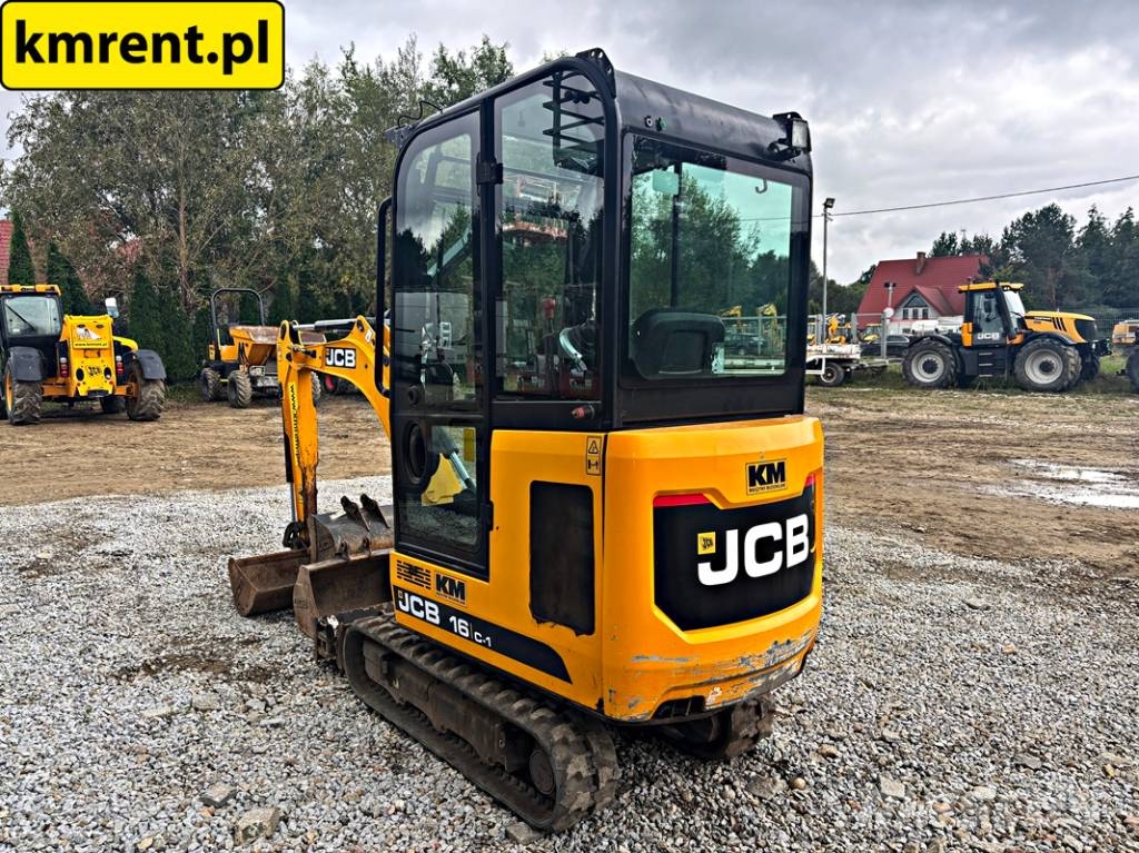 JCB 16 C-1 T3 MINI-KOPARKA 2022R MTH: 859 | JCB 8015 Minigraafmachines < 7t