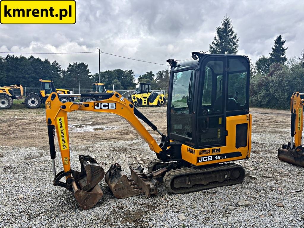 JCB 16 C-1 T3 MINI-KOPARKA 2022R MTH: 859 | JCB 8015 Minigraafmachines < 7t