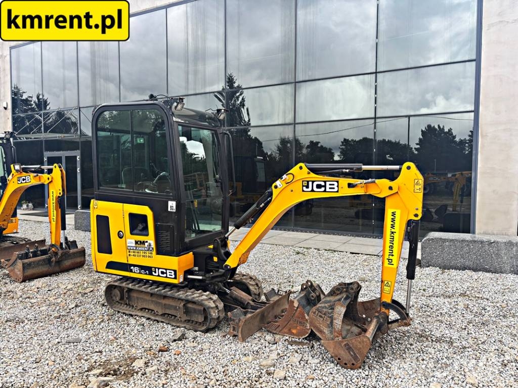 JCB 16 C-1 T3 MINI-KOPARKA 2022R MTH: 859 | JCB 8015 Minigraafmachines < 7t