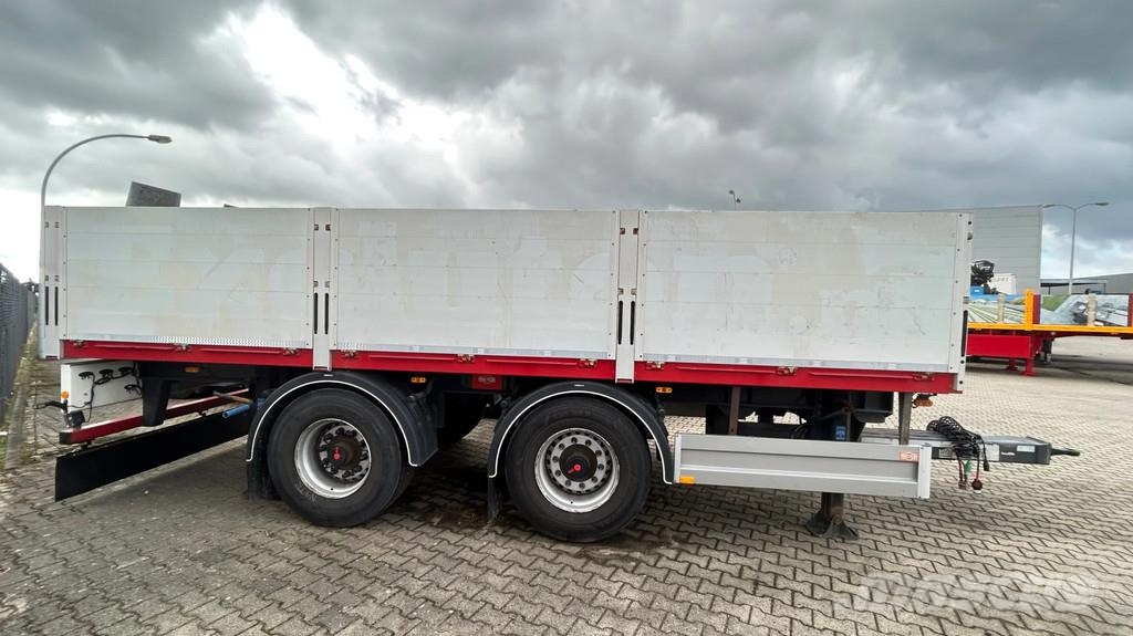 Pacton MXD.220 wipkar | alu schotten | APK | stand verlic Anhænger med lad/Flatbed