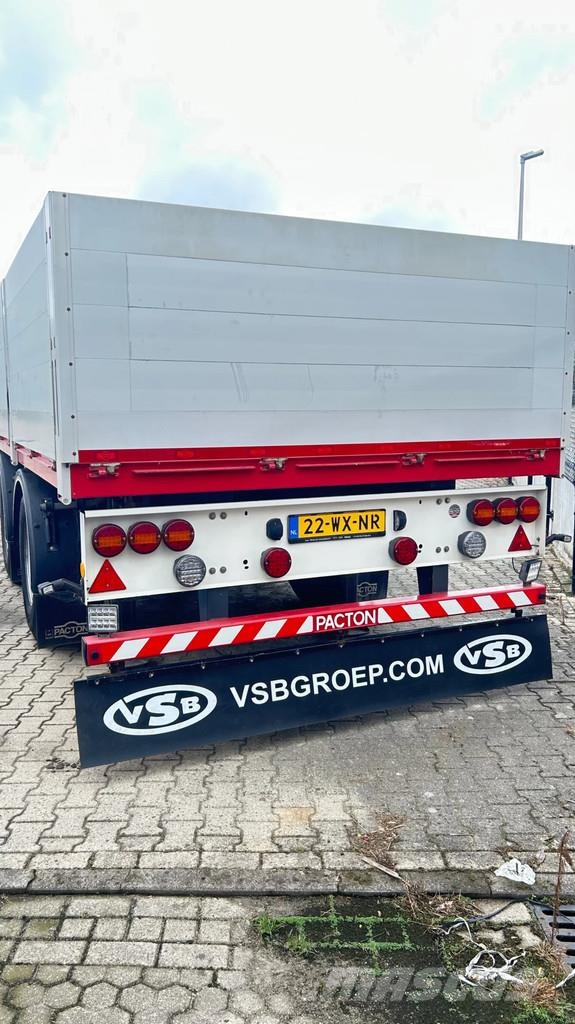 Pacton MXD.220 wipkar | alu schotten | APK | stand verlic Platformas/izkraušana no sāniem