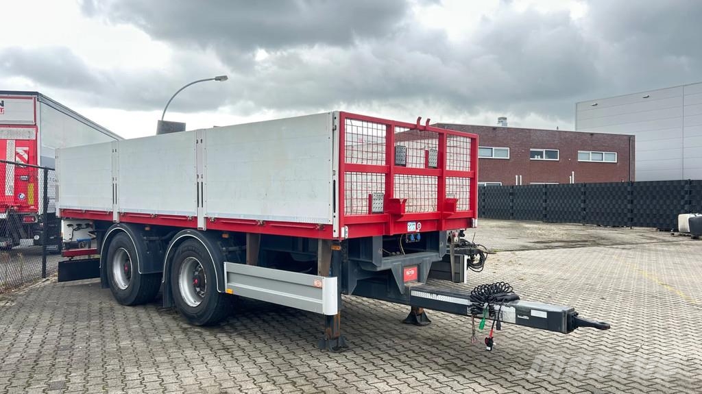 Pacton MXD.220 wipkar | alu schotten | APK | stand verlic Anhænger med lad/Flatbed