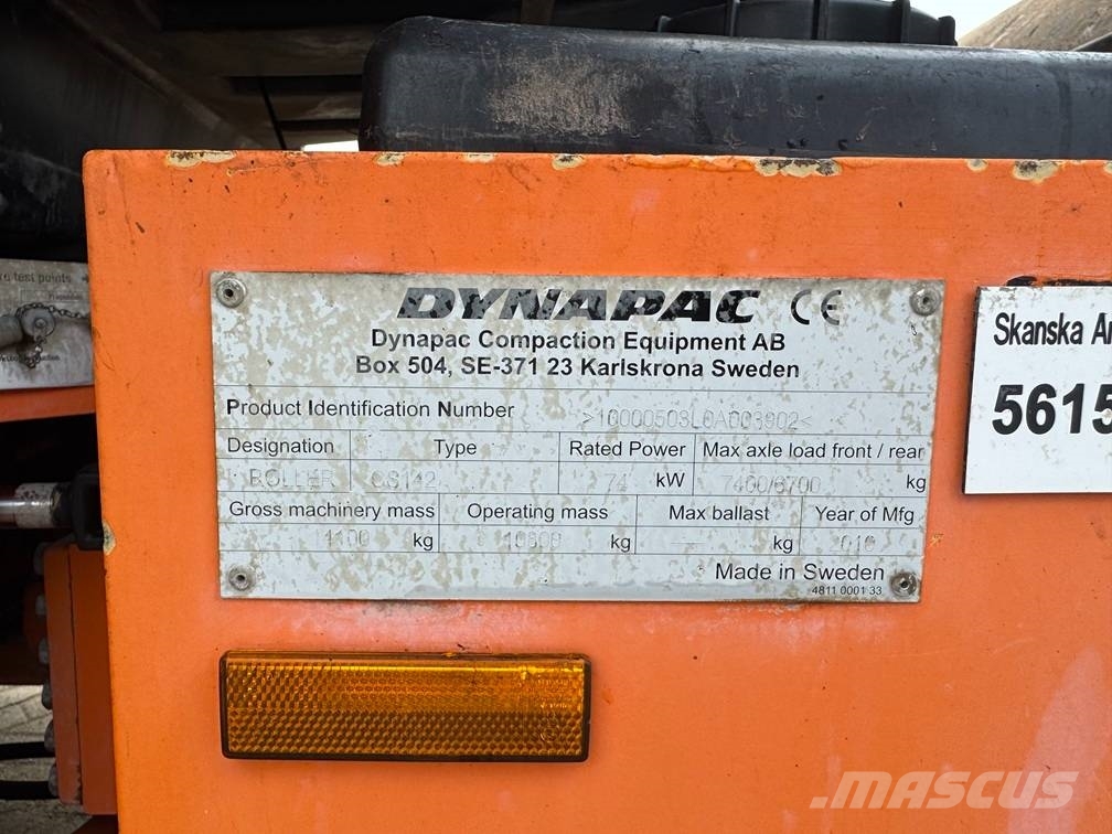 Dynapac CS 142 Tandemové valce