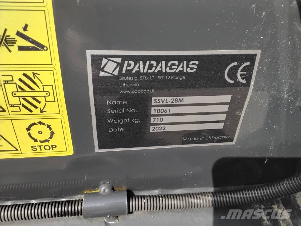 Padagas SSVL-28M حراثات ونصول الجليد