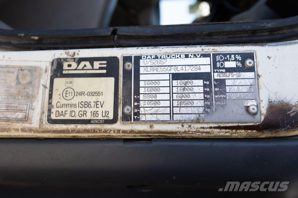 DAF CF55.220 Horgos rakodó teherautók