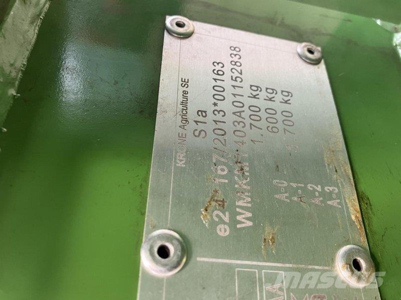 Krone EC TS 320 CV Cositoare de iarba cu umidificator
