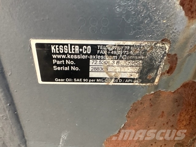 Fuchs MHL 454 USED AXLES Ejes