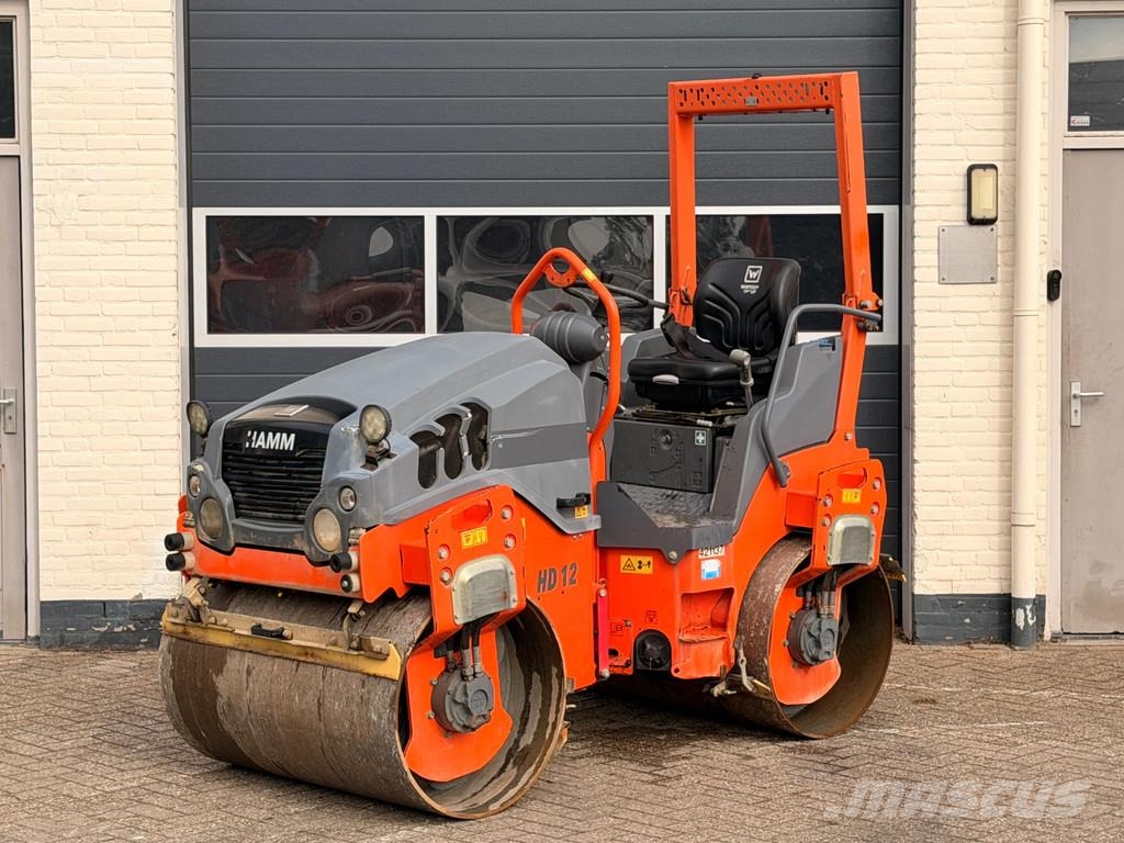 Hamm HD12VV - Tandem roller / Kubota engine Οδοστρωτήρες διπλού κυλίνδρου