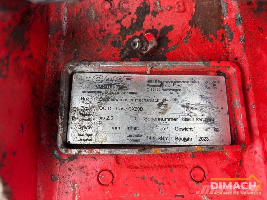 CASE CX19D Yanmar 3-cylinder - monoboom - tilting bucke Εκσκαφάκι (διαβολάκι) < 7t
