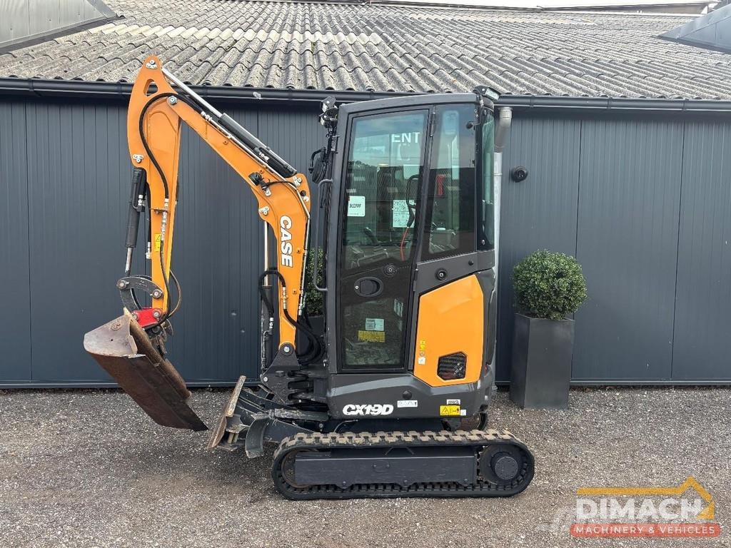 CASE CX19D Yanmar 3-cylinder - monoboom - tilting bucke Εκσκαφάκι (διαβολάκι) < 7t