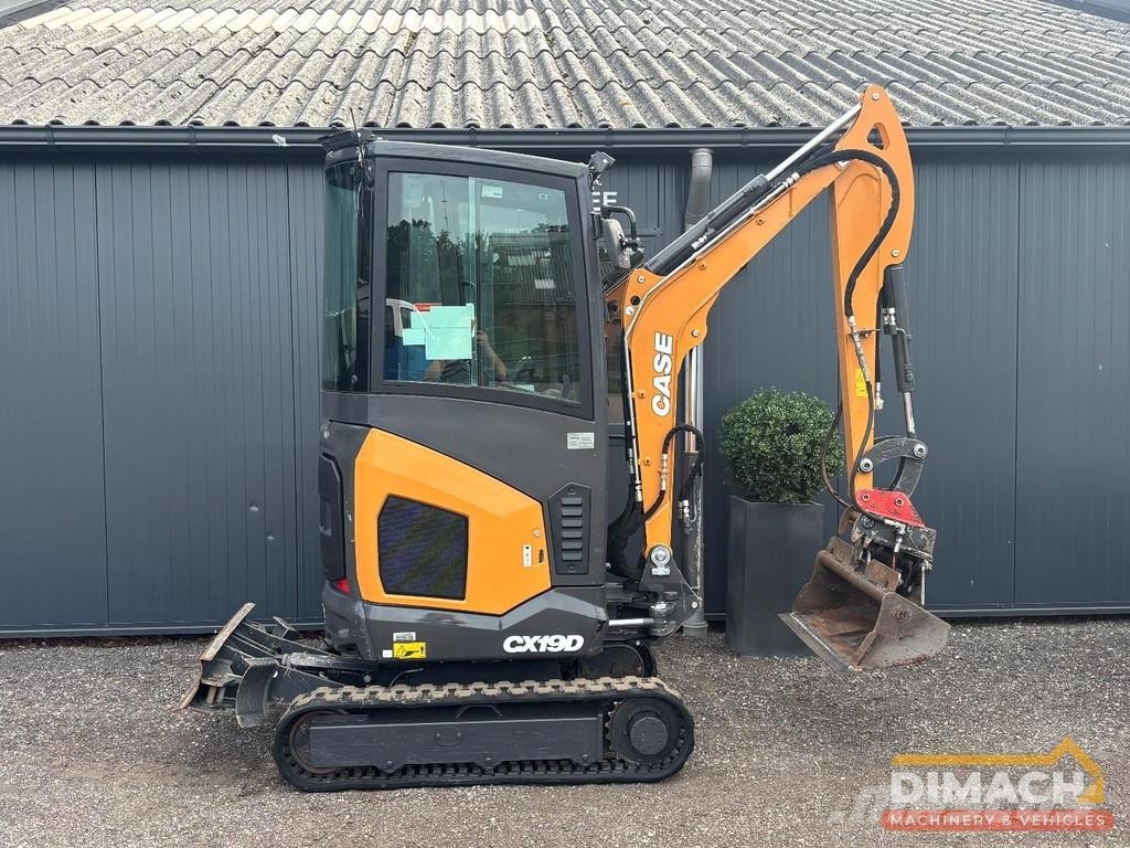 CASE CX19D Yanmar 3-cylinder - monoboom - tilting bucke Εκσκαφάκι (διαβολάκι) < 7t
