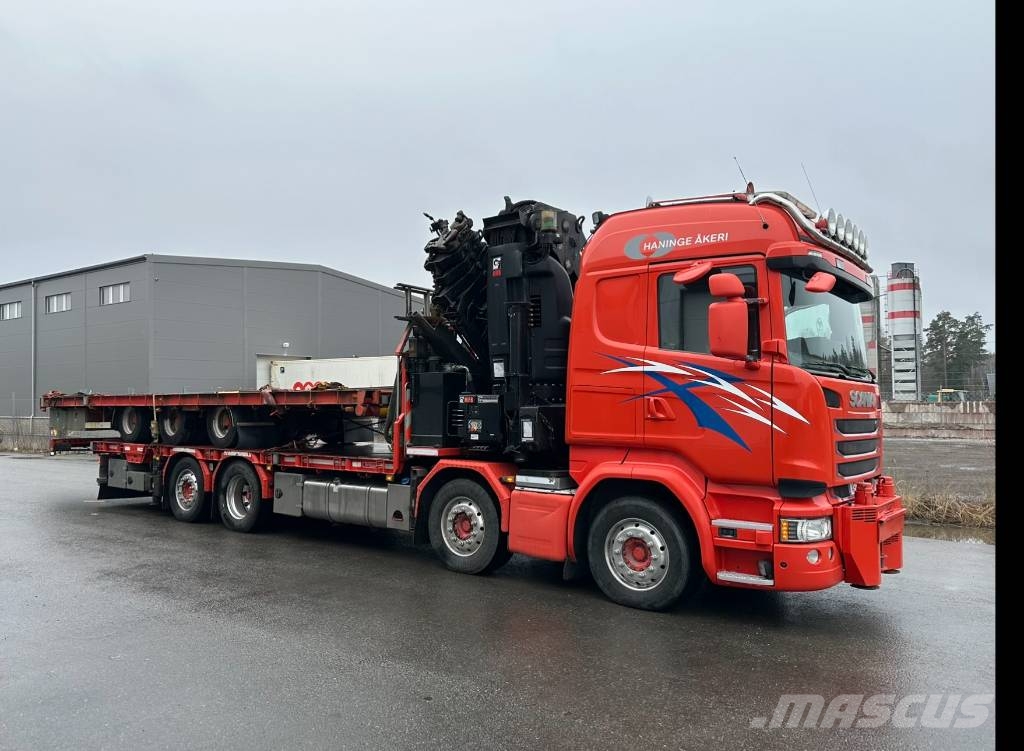 Scania R 490 LB Kranbil