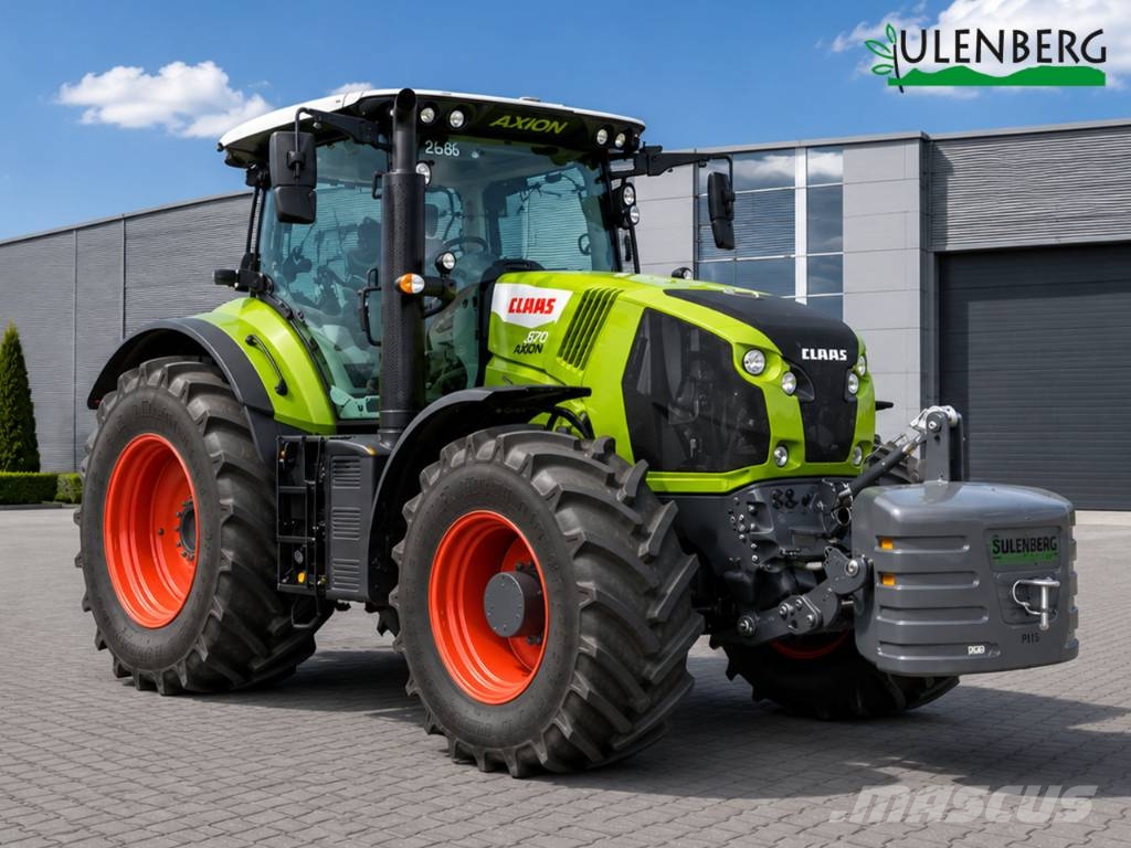 CLAAS Axion 870 Cmatic Traktorit