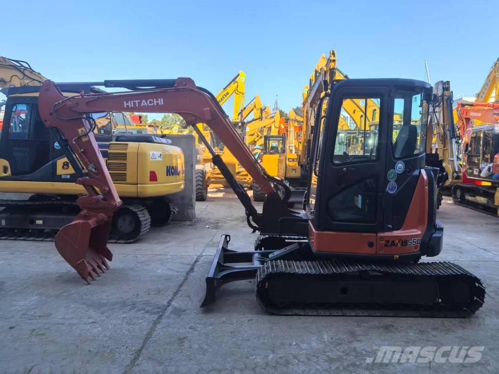 Hitachi ZX 55 U-5 A Mini bageri <7t