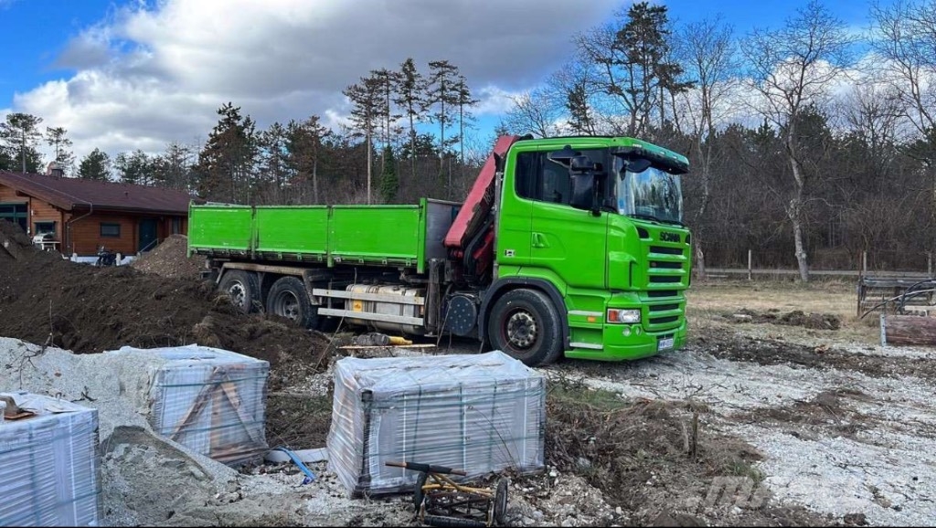 Scania R 480 Crane trucks