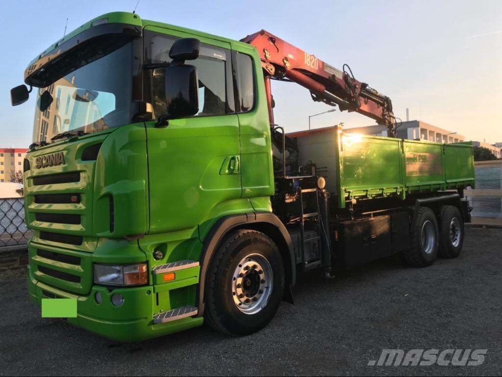 Scania R 480 Crane trucks
