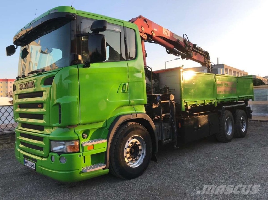Scania R 480 Crane trucks