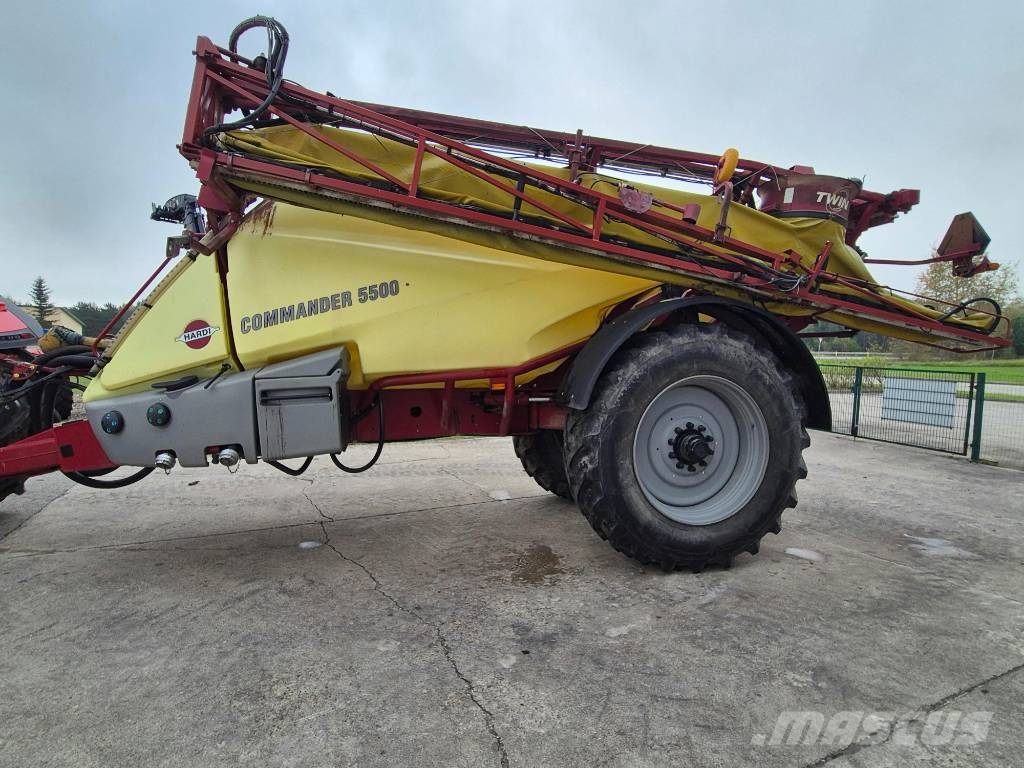 Hardi Commander 5500 TwinForce Çekilir pülverizatörler