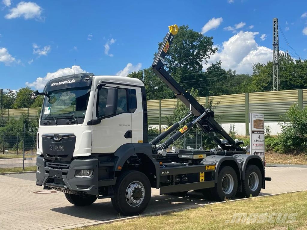 MAN TGS 33.440 MAN TGS 33.440 6x6 Euro6e Hyva Hook lift trucks