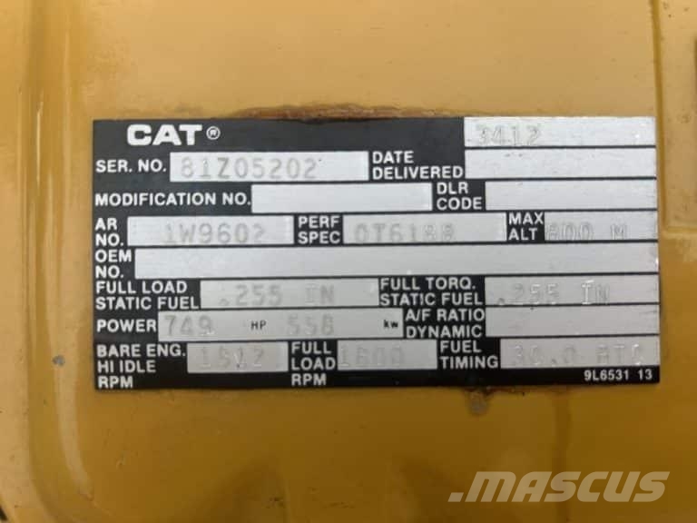 CAT 3412 Dizelski agregati