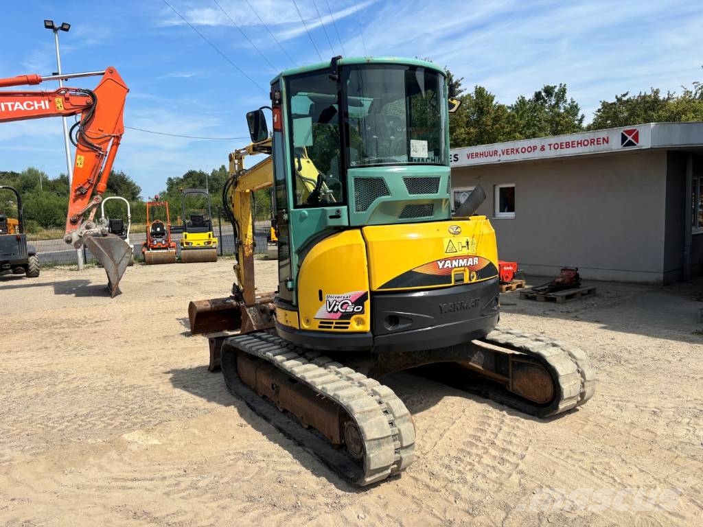 Yanmar Vio 50 Мини екскаватори < 7 т