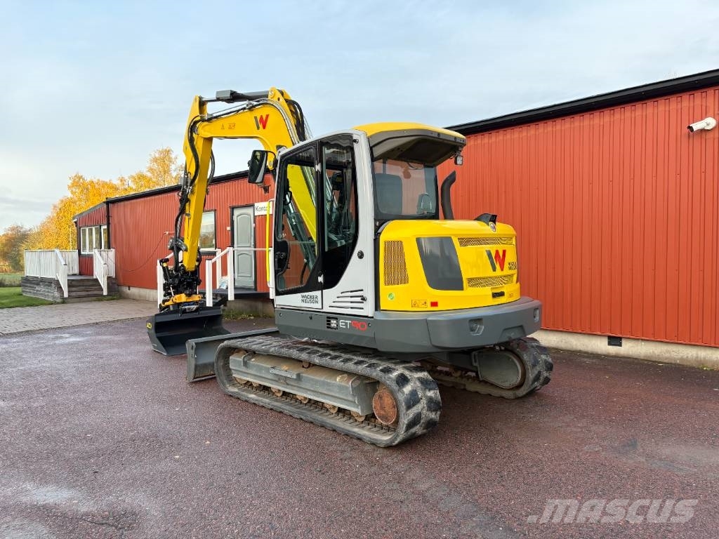Wacker Neuson ET90 中型油圧ショベル 7ｔ-12ｔ（ユンボ・パワーショベル・バックホー）