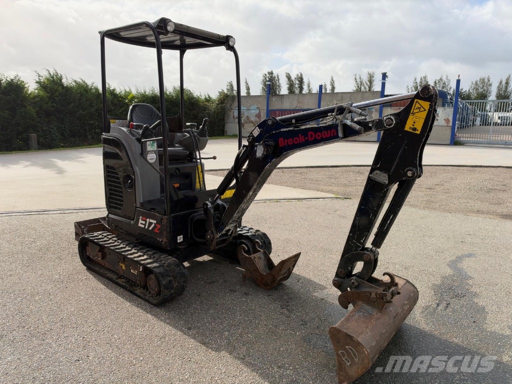Bobcat E 17z Miniekskavaatorid < 7 t