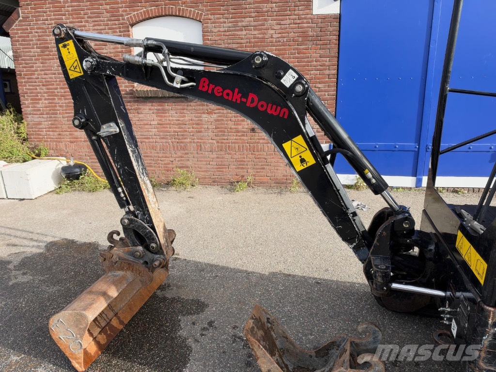 Bobcat E 17z Miniekskavaatorid < 7 t