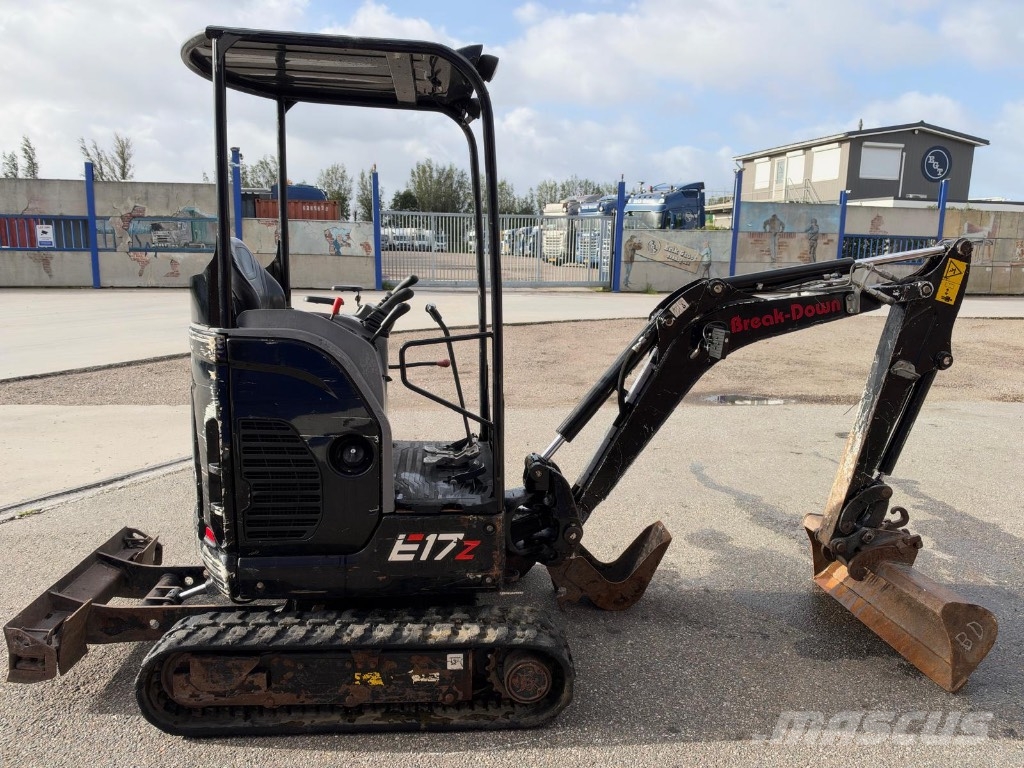 Bobcat E 17z Miniekskavaatorid < 7 t