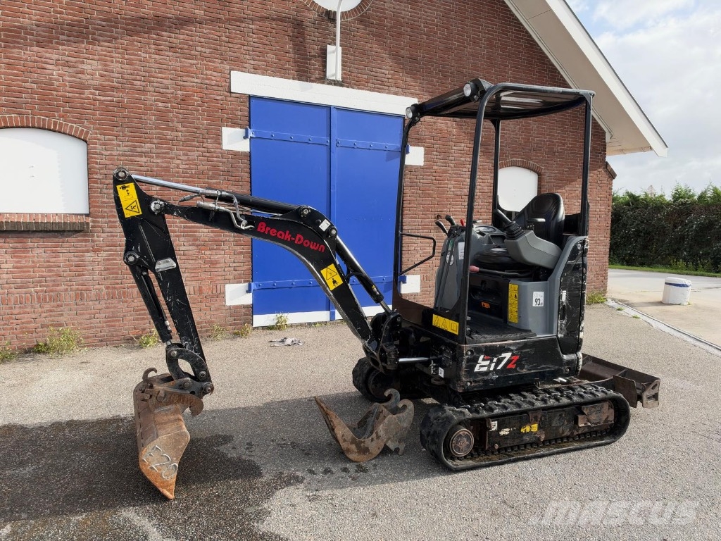 Bobcat E 17z Miniekskavaatorid < 7 t