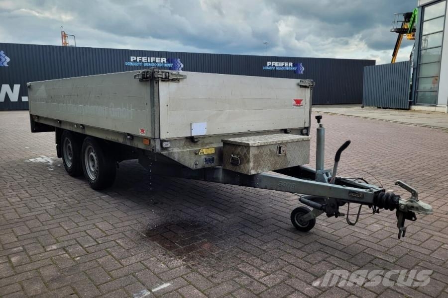Saris PL1827 2 Axel Trailer Aanhangwagens