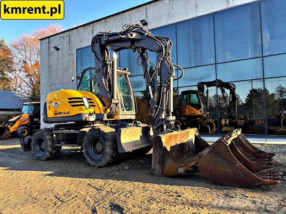 Mecalac 714 MW KOPARKA KOŁOWA 2010R. | CAT LIEBHERR 313 31 Колесни екскаватори