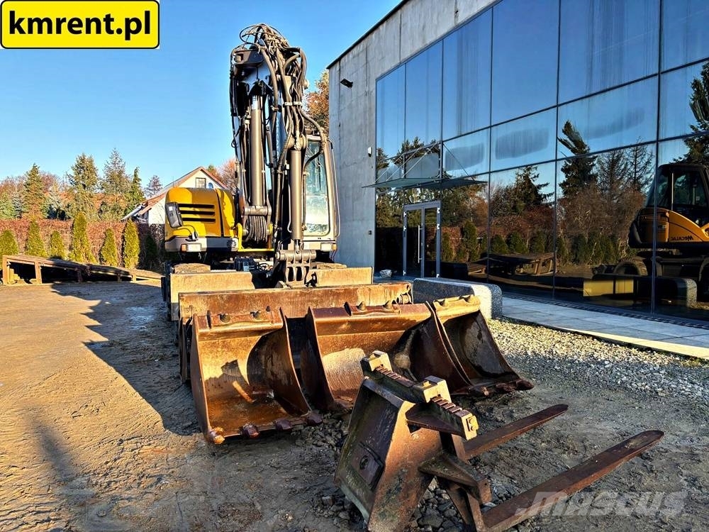 Mecalac 714 MW KOPARKA KOŁOWA 2010R. | CAT LIEBHERR 313 31 Колесни екскаватори