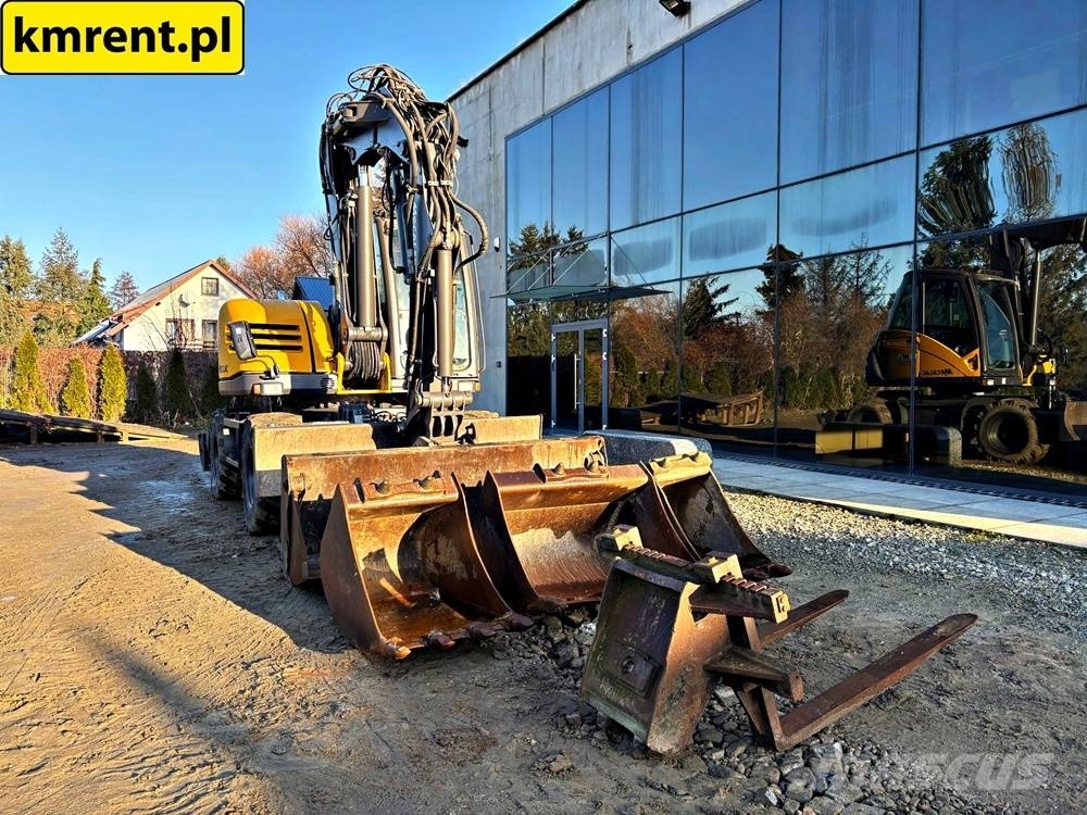 Mecalac 714 MW KOPARKA KOŁOWA 2010R. | CAT LIEBHERR 313 31 Колесни екскаватори