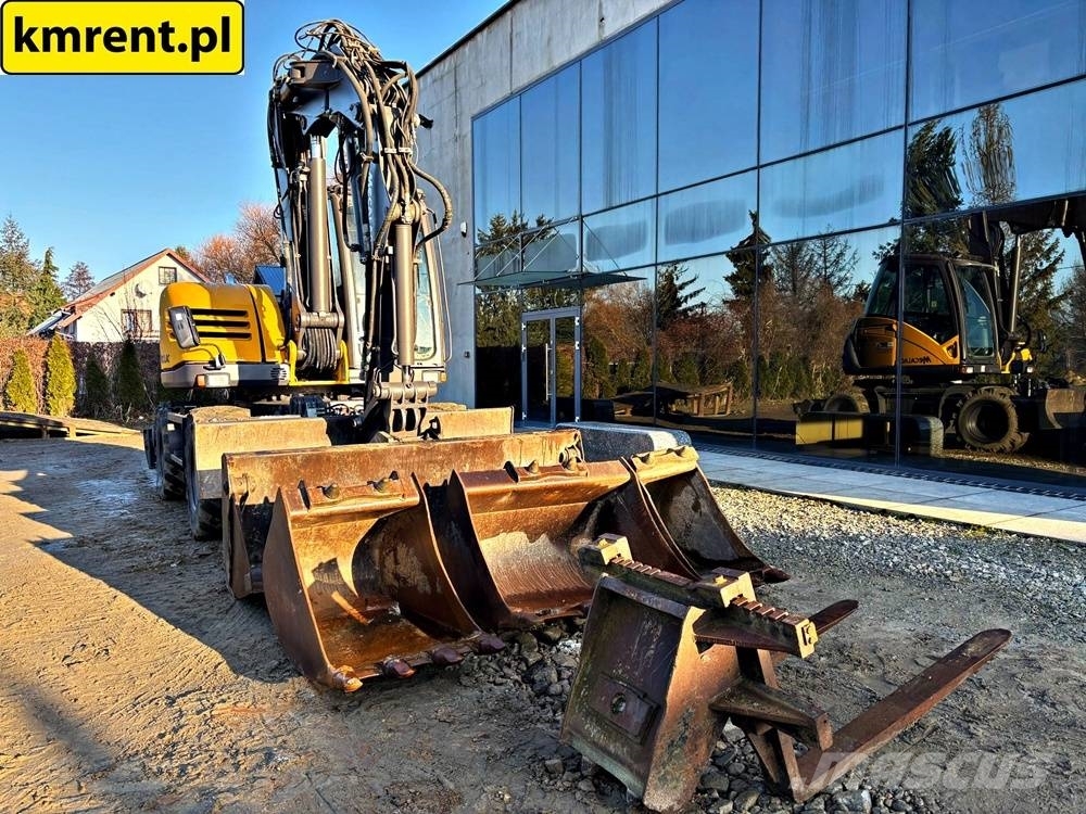 Mecalac 714 MW KOPARKA KOŁOWA 2010R. | CAT LIEBHERR 313 31 Колесни екскаватори