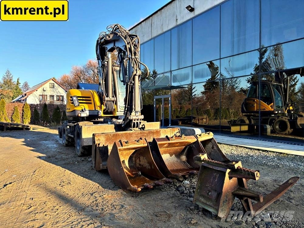 Mecalac 714 MW KOPARKA KOŁOWA 2010R. | CAT LIEBHERR 313 31 Колесни екскаватори