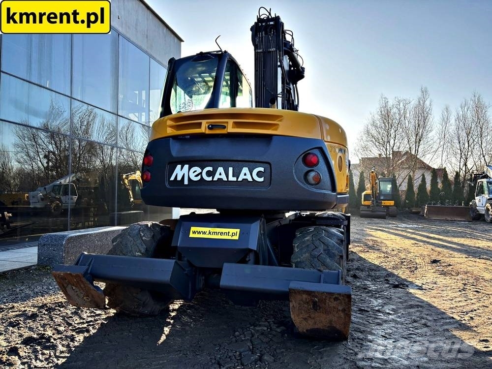 Mecalac 714 MW KOPARKA KOŁOWA 2010R. | CAT LIEBHERR 313 31 Колесни екскаватори