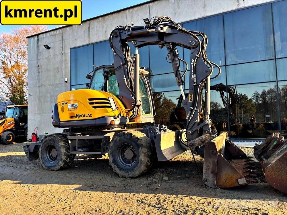 Mecalac 714 MW KOPARKA KOŁOWA 2010R. | CAT LIEBHERR 313 31 Колесни екскаватори