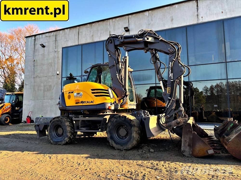 Mecalac 714 MW KOPARKA KOŁOWA 2010R. | CAT LIEBHERR 313 31 Колесни екскаватори